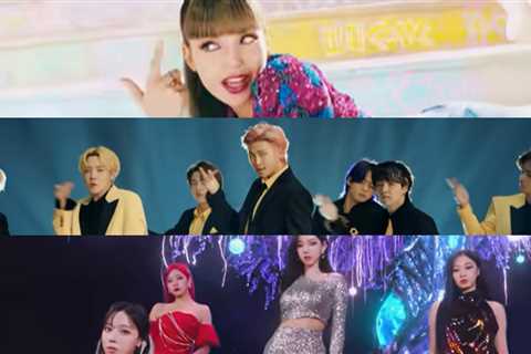Most Viewed K-Pop Music Videos of 2021, ranking from lowest to highest