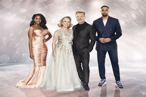 Who are the Dancing on Ice 2022 judges?