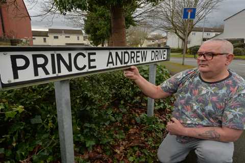 Furious residents demand Prince Andrew is removed from their street’s name after disgraced duke’s..