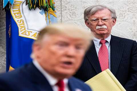 John Bolton says Trump wouldn't have stood in Putin's way if a Russian invasion of Ukraine had..