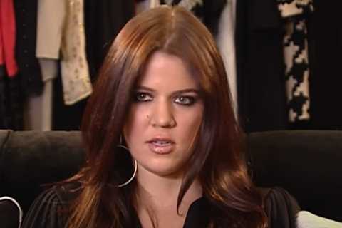 Kardashian fans think Khloe looks totally different in a resurfaced 2007 interview for season 1 of..
