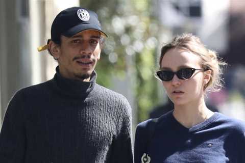 Lily-Rose Depp and boyfriend Yassine Stein hold hands on a day out in LA