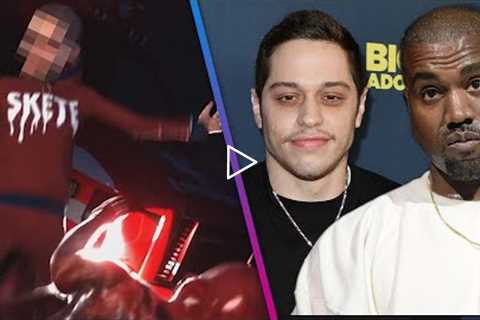 Pete Davidson Attacked AGAIN in Kanye West's New Eazy Video