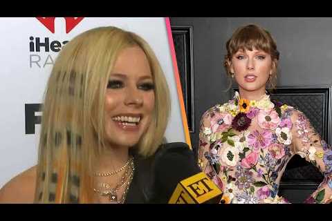 Avril Lavigne REACTS to Taylor Swift Sending Her Flowers