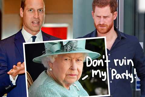 How Prince Harry and Prince William’s rocky relationship could ruin Queen Elizabeth’s platinum..