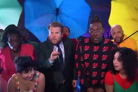 James Corden slammed for MOCKING Jada Pinkett Smith in TV skit just days after Will slapped Chris..