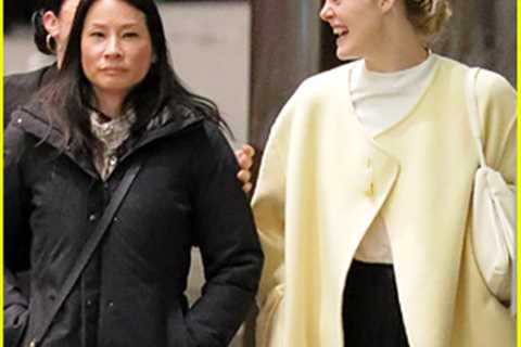 Elle Fanning spotted having dinner with Lucy Liu in New York City!
