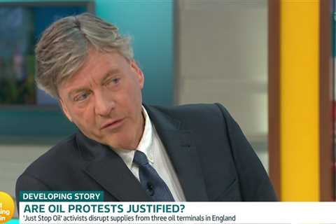 Richard Madeley leaves eco warrior close to tears during tense GMB debate as he asks ‘where she..