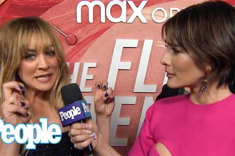 Kaley Cuoco Fangirls Over Working with Sharon Stone in Season 2 of ‘The Flight Attendant’ | PEOPLE