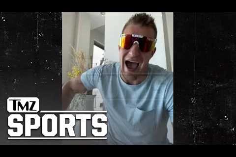 Rob Gronkowski Gunning To Wrestle The Rock In WWE Match, Someday | TMZ Sports