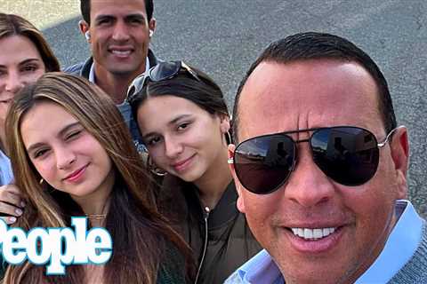 Alex Rodriguez Shares Photo With His Ex-Wife, Cynthia Scurtis, and Their Daughters | PEOPLE