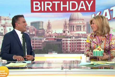 Kate Garraway has a surprise birthday celebration on Good Morning Britain after ‘urgent dramas’ at..