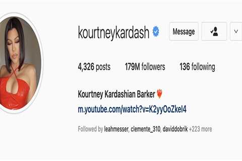 Kardashian fans spot shocking change on Kourtney’s new Instagram name following lavish wedding with ..