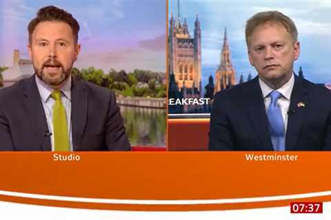 BBC Breakfast viewers all say the same thing about Jon Kay interview with Grant Shapps