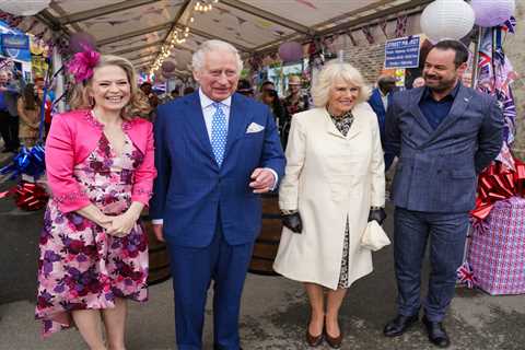 When are Prince Charles and Camilla on EastEnders?