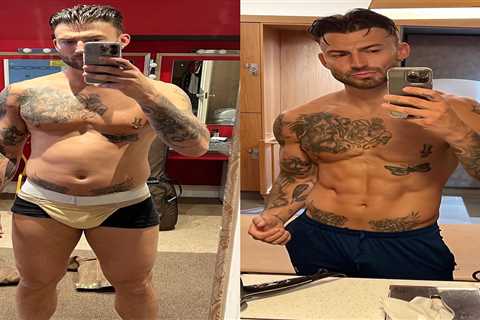 Jake Quickenden reveals incredible body transformation after ‘letting himself go’