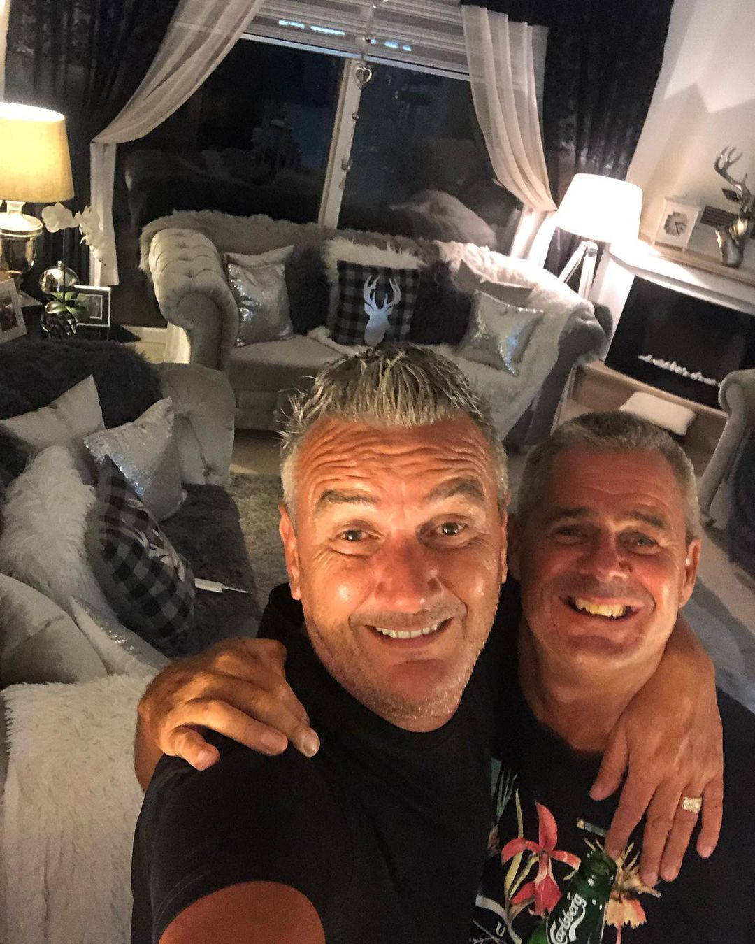 Gogglebox star Lee Riley shares glimpse of Cyprus home with partner Steve during show break