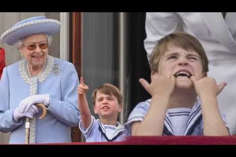 Prince Louis STEALS THE SHOW at Trooping the Colour