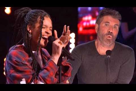 AGT: 13-Year-Old’s Billie Eilish Cover Earns Simon Cowell’s GOLDEN BUZZER!