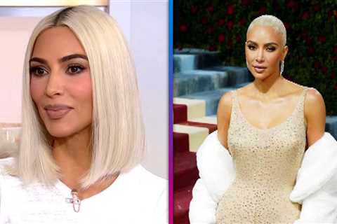 Kim Kardashian Reacts to Marilyn Monroe Dress Controversy