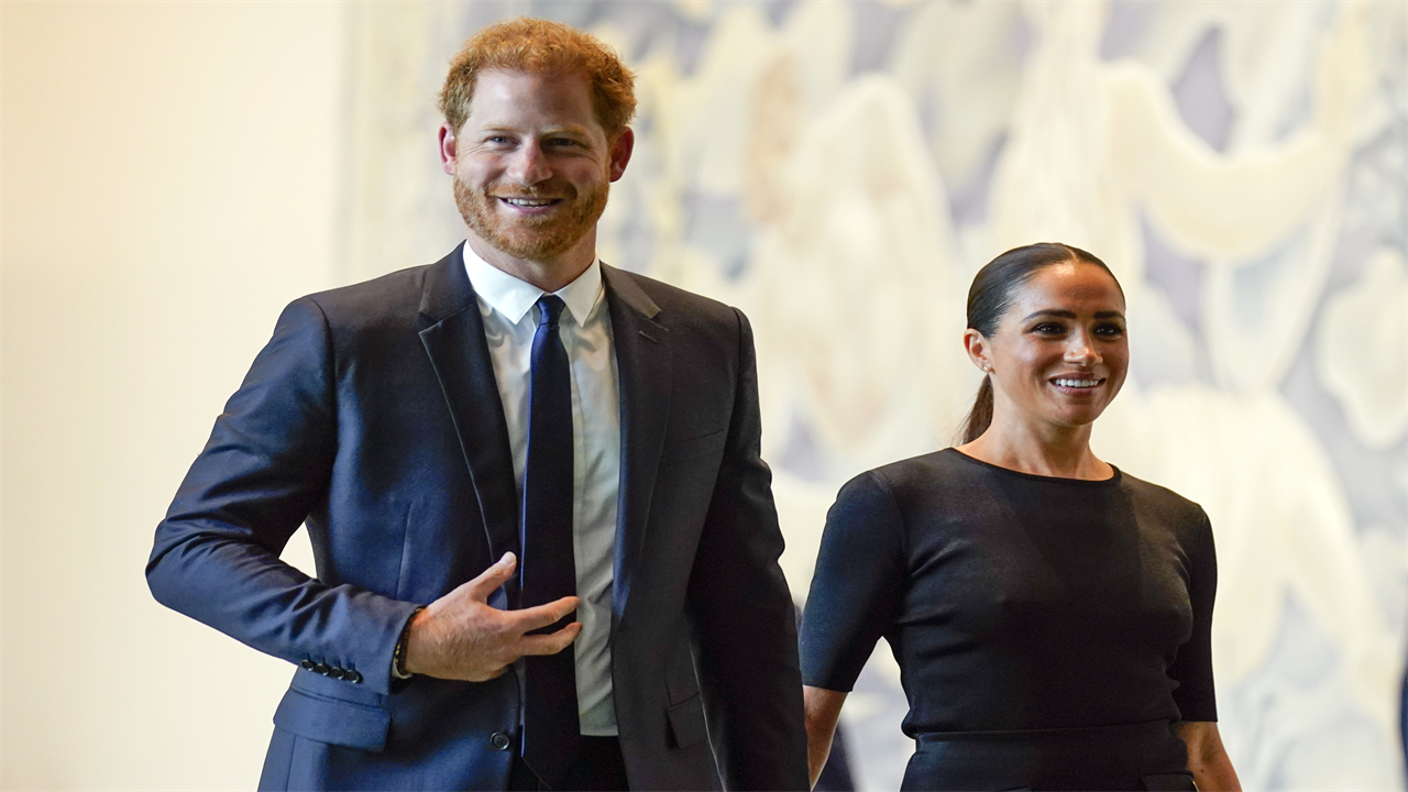 Meghan Markle & Prince Harry heckled as they arrive at UN to wade into politics – amid claims he only did talk for money