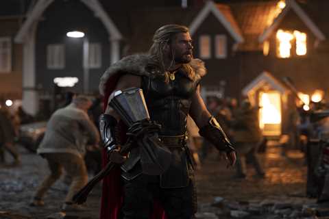 Thor: Love and Thunder review –  Chris Hemsworth and Natalie Portman’s chemistry crackles, but..
