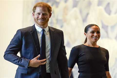 Meghan Markle & Prince Harry heckled as they arrive at UN to wade into politics – amid claims..