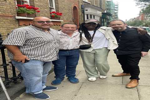 Grange Hill’s Zammo, Tucker, Roland and Janet look unrecognisable in ‘mini reunion’ pic