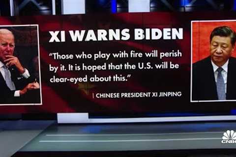 China''s Xi warns Biden over Taiwan