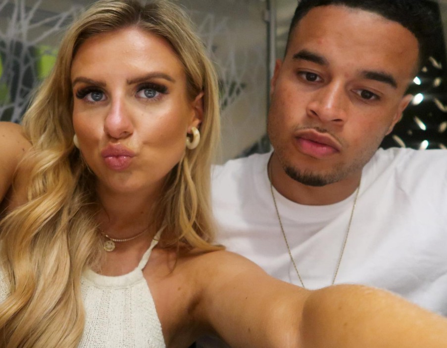Love Island’s Chloe Burrows and Toby Aromolaran celebrate first anniversary after split rumours