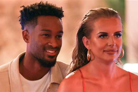 Love Island’s Faye Winter sparks rumours she’s engaged to boyfriend Teddy as she poses with Tiffany ..