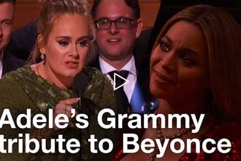 Adele's Grammy Tribute to Beyonce