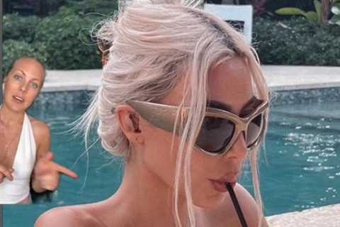 Kardashian fans spot Kim’s ‘painfully obvious’ photoshop fail in her new bikini photo