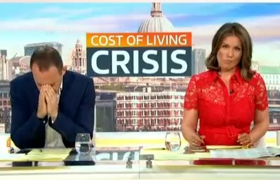 Furious Martin Lewis puts his head in his hands as Edwina Currie hands out energy bills advice on GMB