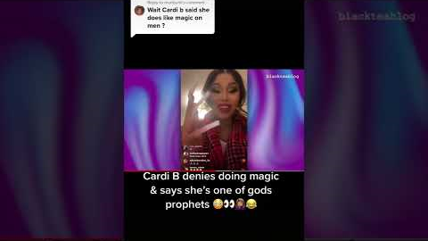 Cardi B Denies Doing Magic On Nicki Minaj
