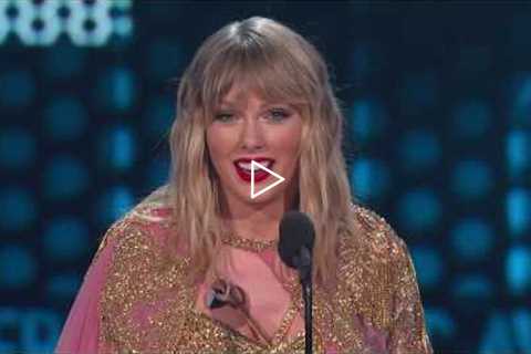 Taylor Swift wins the Artist of the Decade Award  I  AMAs 2019