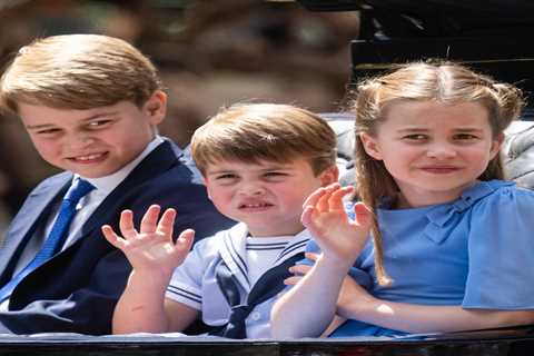 What titles do Prince George, Princess Charlotte and Prince Louis have?