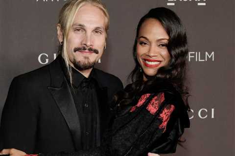 Zoë Saldana And Her Husband Have A Progressive Take On Family Life