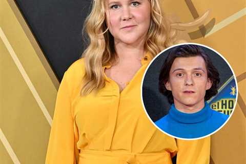 Amy Schumer Says She Wasn't 'Shading' Tom Holland with Social Media Mental Health Joke