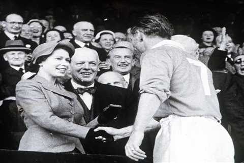 Seeing my dad Stanley Matthews get his FA Cup winner’s medal from the Queen was so emotional – my..