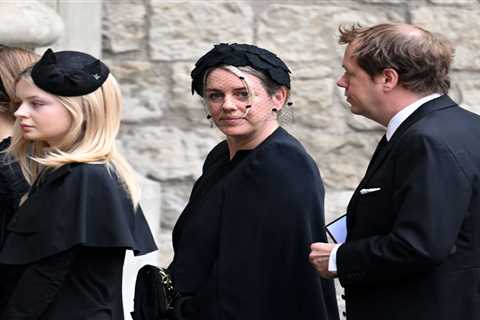Prince William and Prince Harry have a ‘forgotten’ step-sister – and she was at the Queen’s funeral