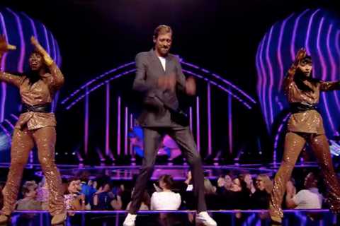 The Masked Dancer’s Peter Crouch shows off staggering dance moves in epic show opener tomorrow night