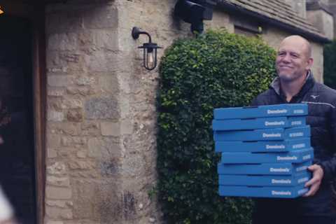 Mike Tindall becomes first royal to advertise pizza after appearing in Dominos ad
