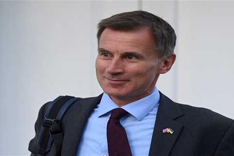 Chancellor Jeremy Hunt takes a sly dig at Matt Hancock after he ate grim animal parts in I’m A..