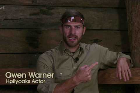 Owen Warner hits out at I’m A Celeb co-star after hearing them bragging about food