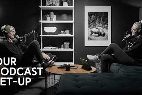 Home Podcast Studio Set-Up 2022 | Everything We Use To Produce Tuxedo Time