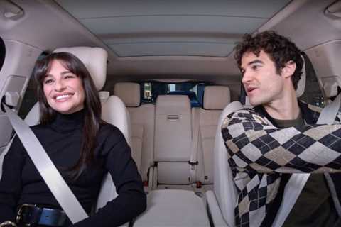 Lea Michele and Darren Criss Go Carpool Caroling for Christmas ‘Carpool Karaoke’