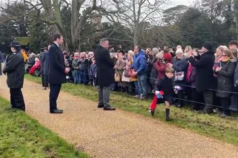 Royal fans all say the same thing about chaotic Prince Louis moment during his first ever Christmas ..