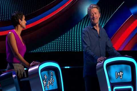 Naga Munchetty shoots daggers at Charlie Stayt as they clash on The Weakest Link
