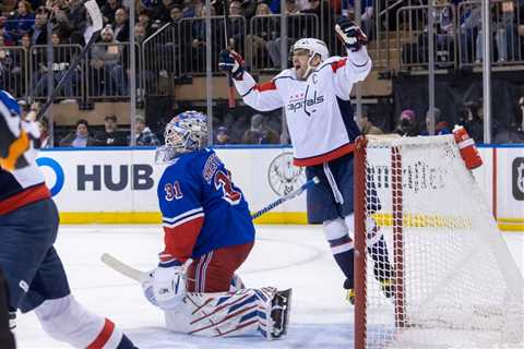 Rangers blanked by rival Capitals in first game after Christmas break
